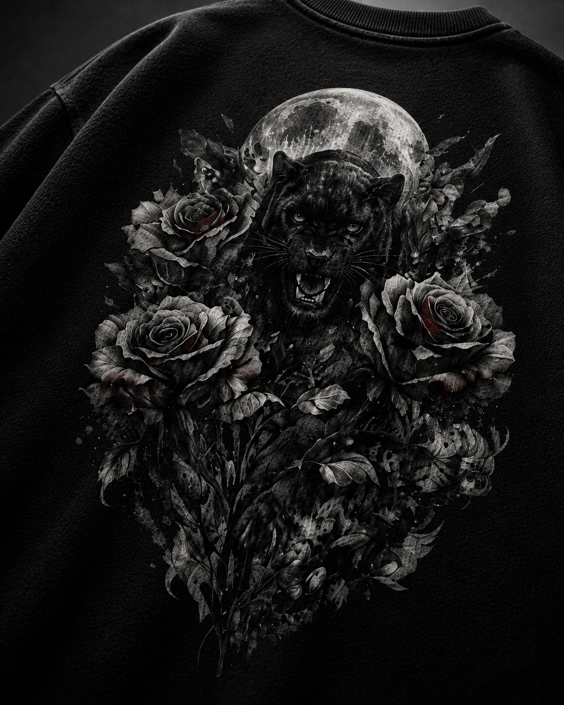 NOIR PANTHER OVERSIZED TEE