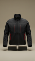 Structured Technical Jacket With Matte Finish