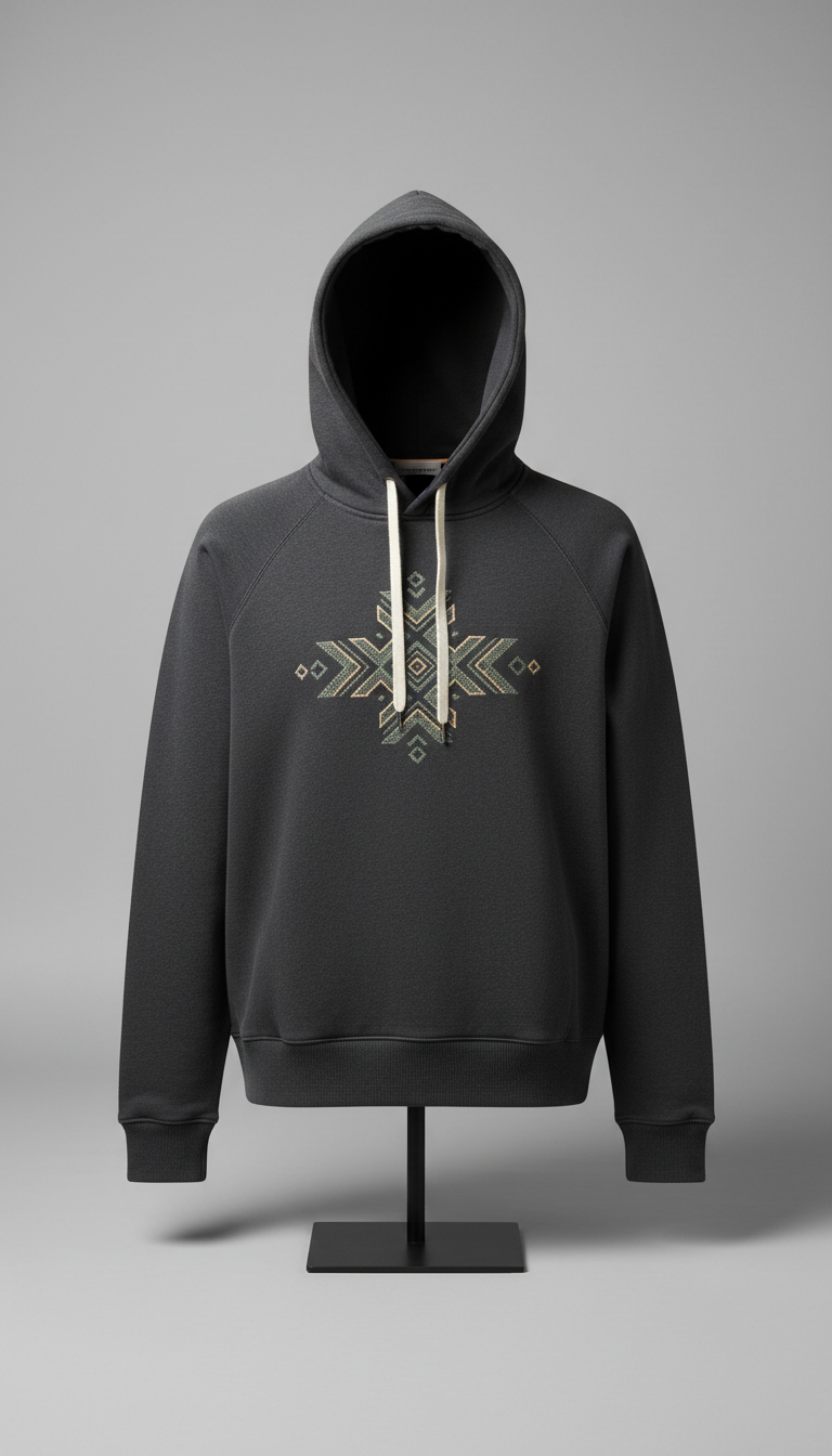 Italian cotton hoodie limited edition