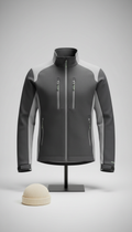 Tailored technical synthetic jacket