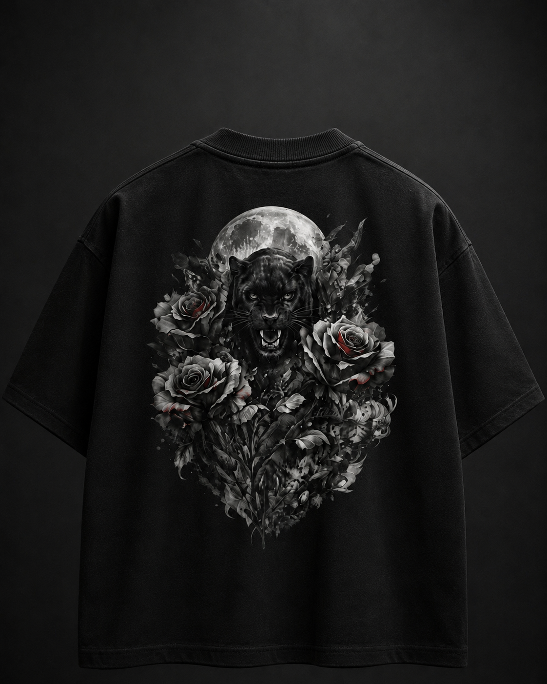 NOIR PANTHER OVERSIZED TEE