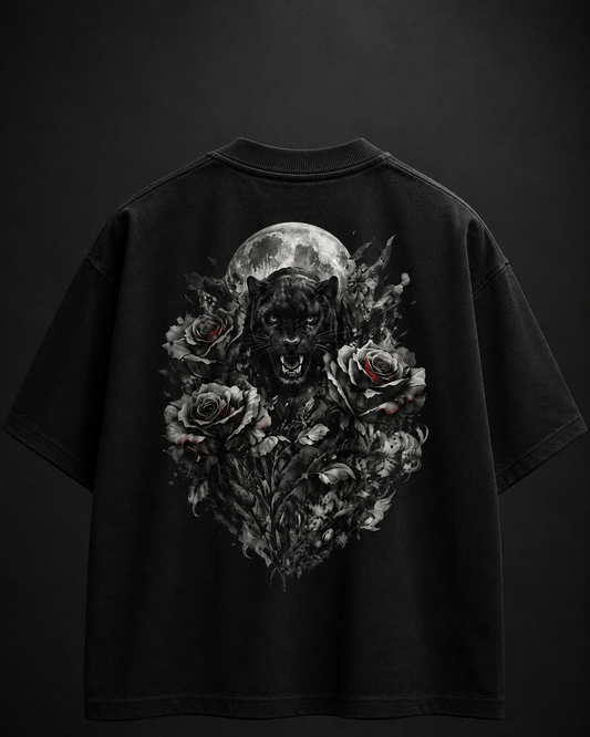 NOIR PANTHER OVERSIZED TEE